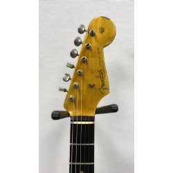 (USED) Fender Custom Shop 1960 Stratocaster Heavy Relic 2021  - 3 Color Sunburst